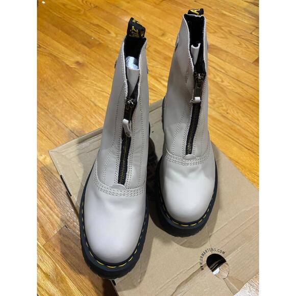 Dr. Martens Womens Jetta Vintage Taupe Sendal Quad Retro Women’s Size 10 - Picture 1 of 5